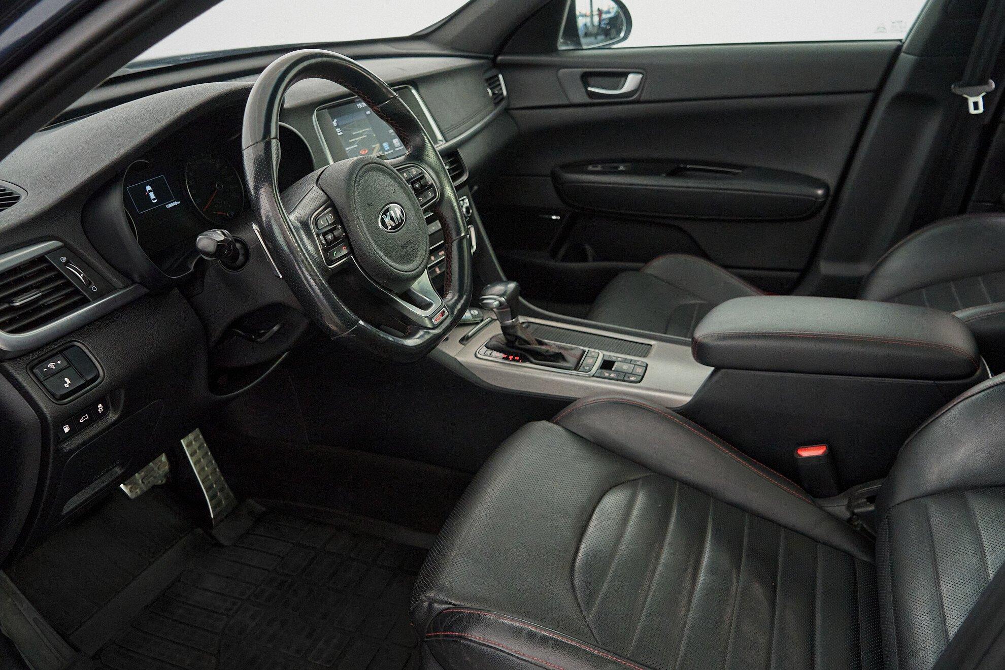 Kia Optima 2018, синий