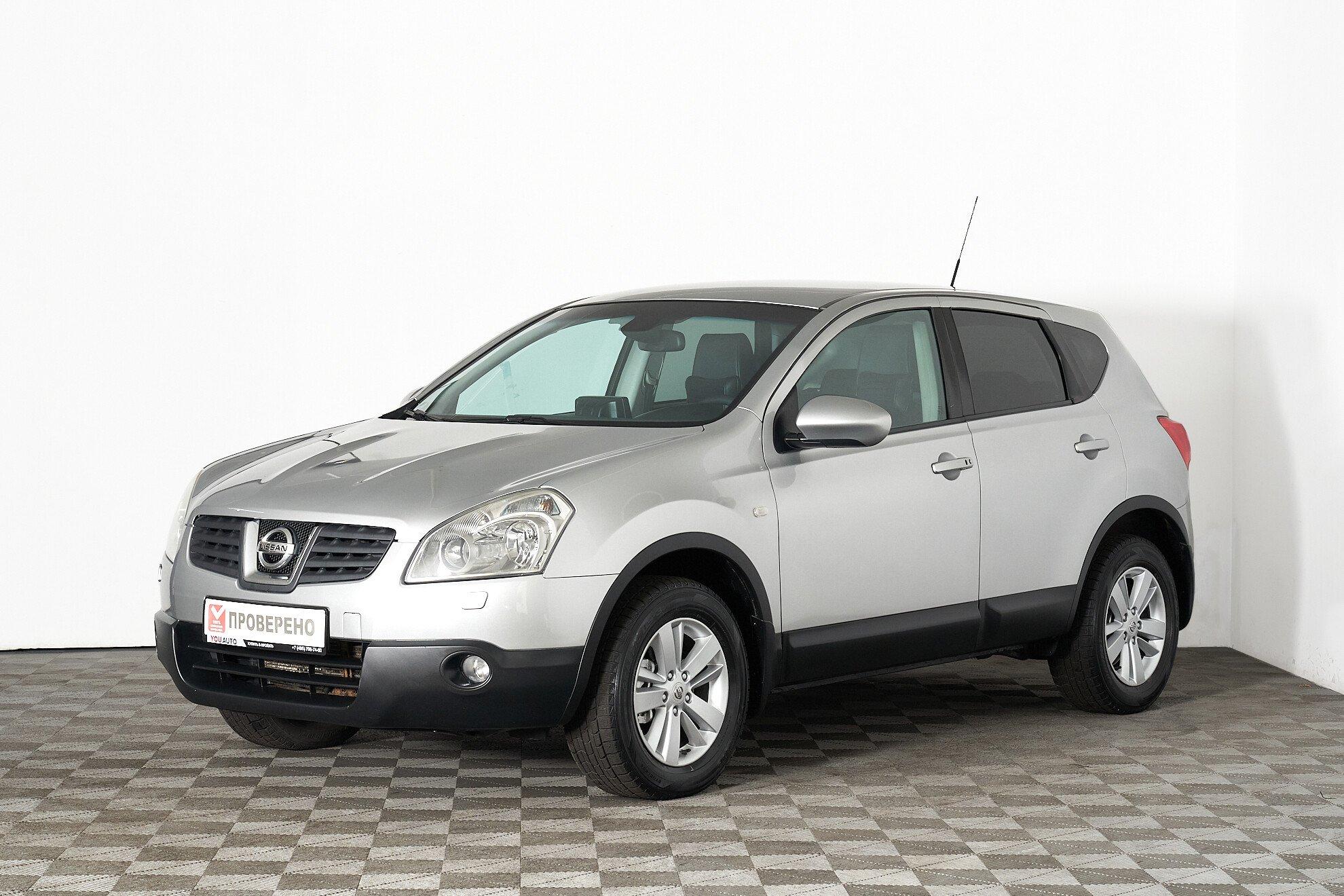 Nissan Qashqai 2009, серебряный