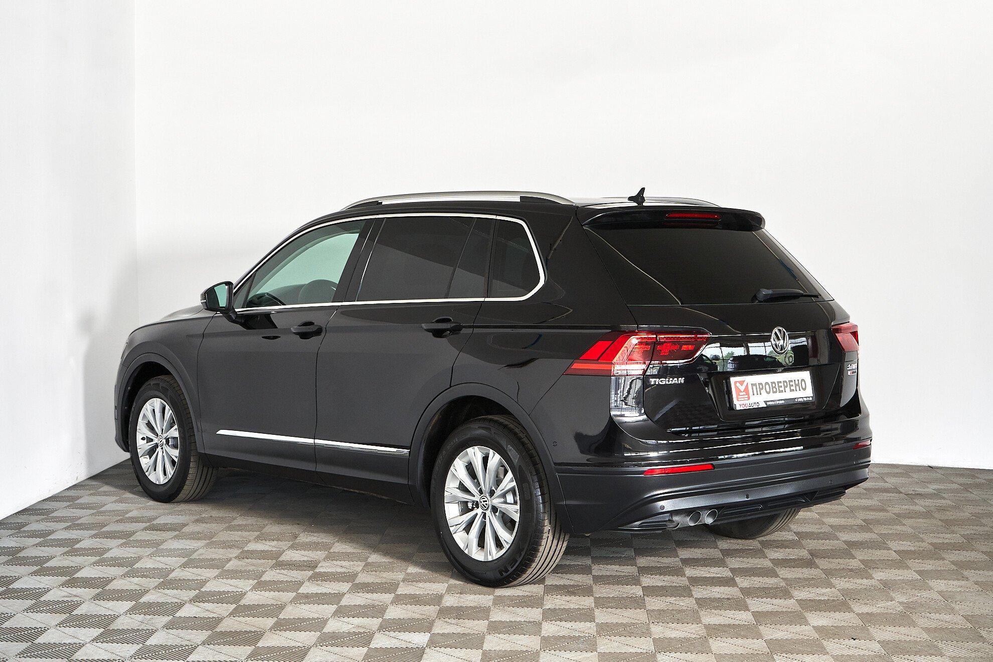 Volkswagen Tiguan 2017, черный