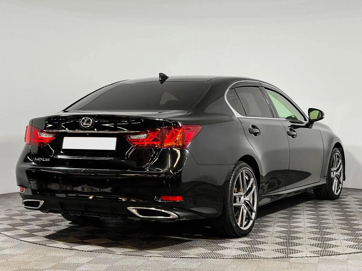 Lexus GS 2019, черный