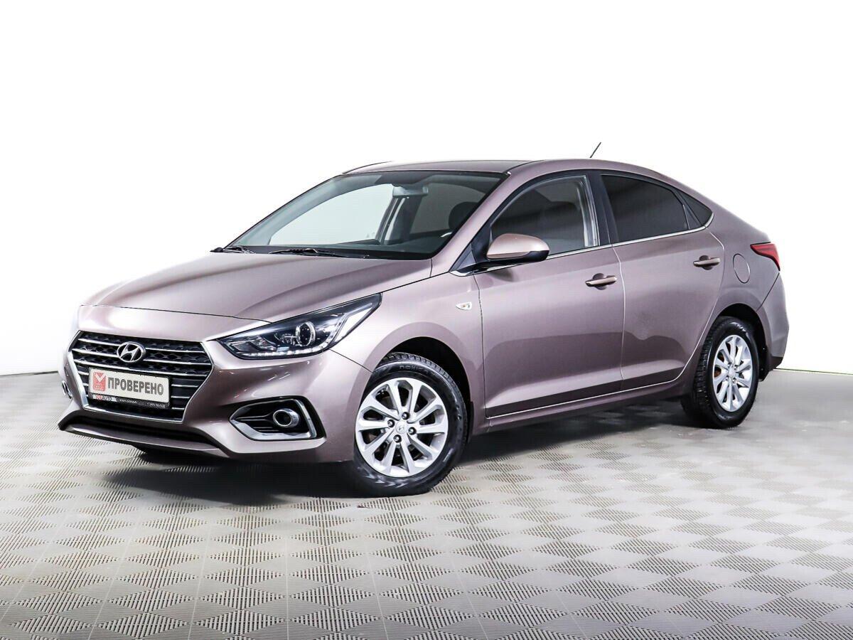 Hyundai Solaris 2019, серый