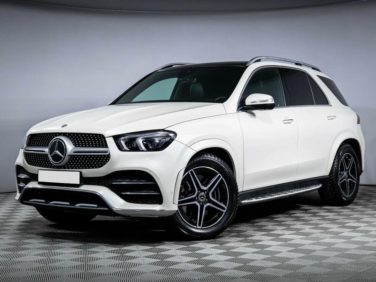 Mercedes-Benz GLE 2020, белый