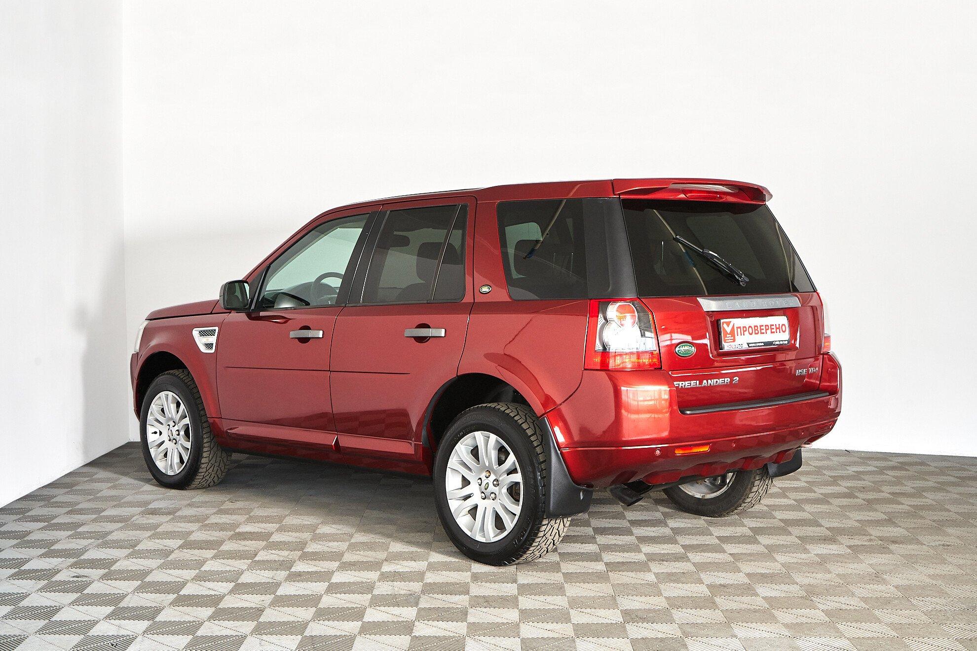 Land Rover Freelander 2009, красный