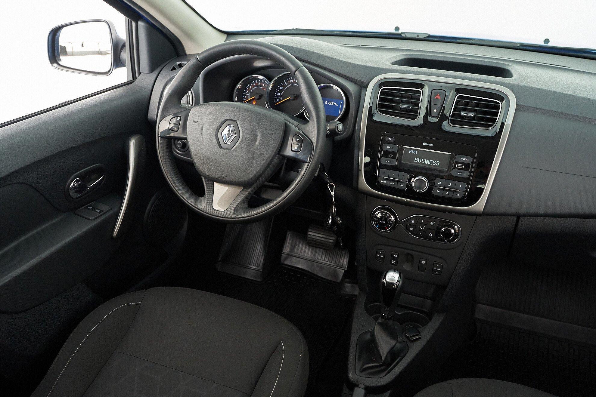 Renault Sandero 2018, синий