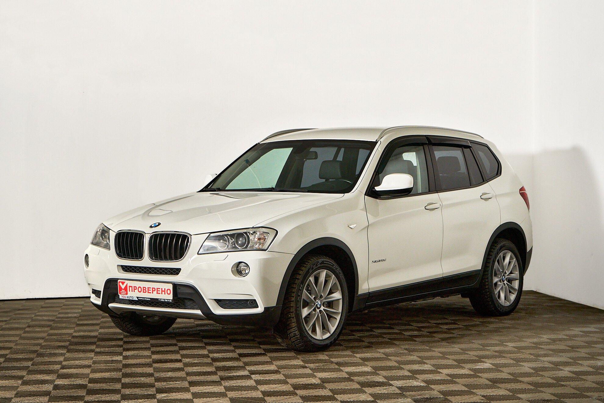 BMW X3 2012, белый