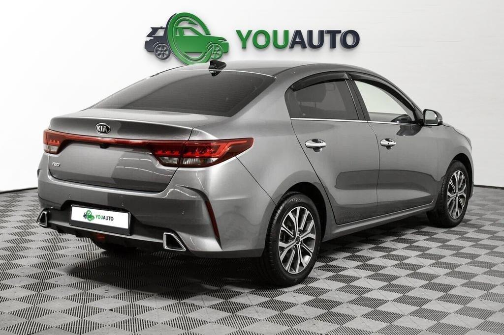 Kia Rio 2022, серый