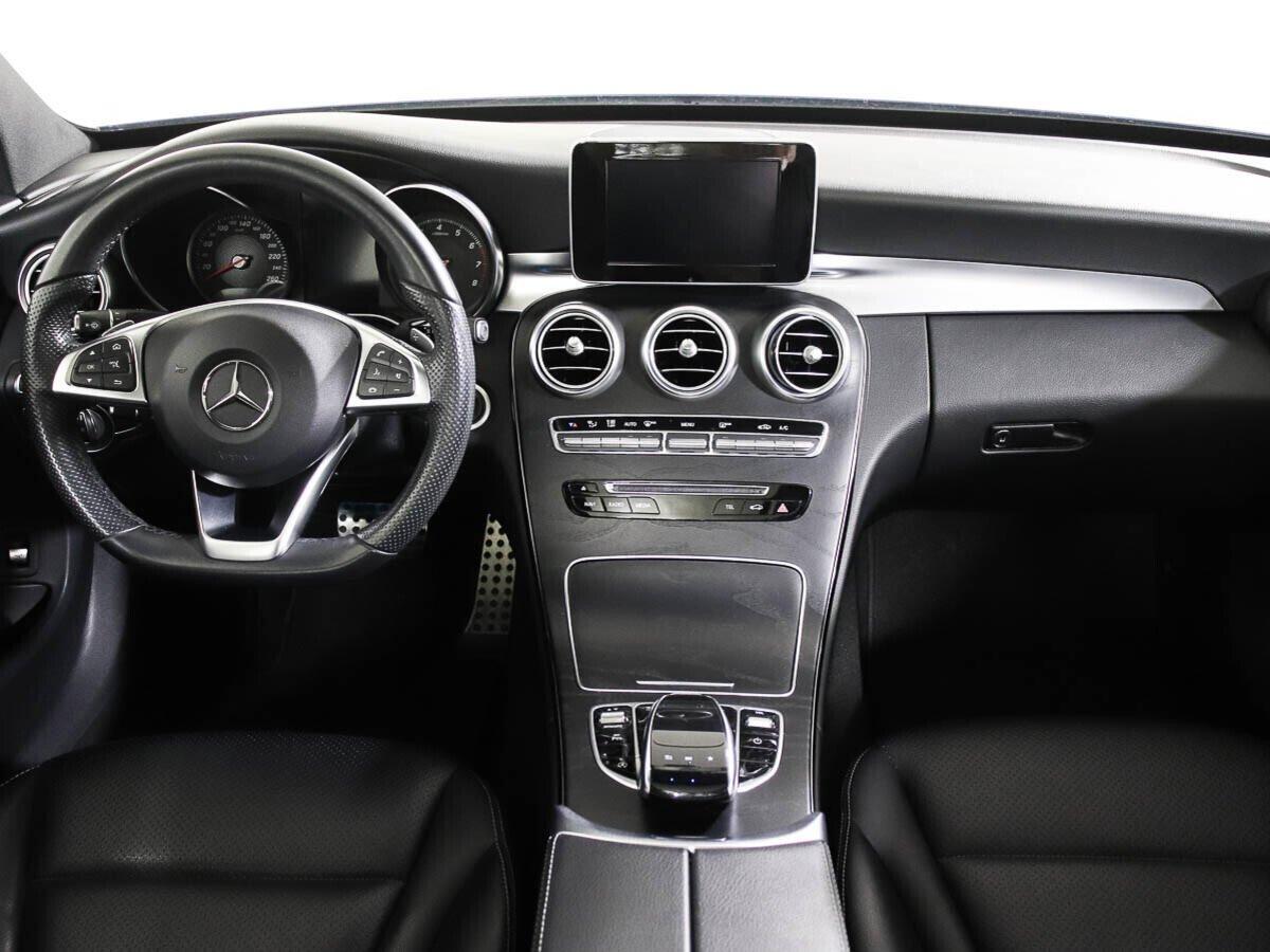 Mercedes-Benz C-Класс 2016, синий