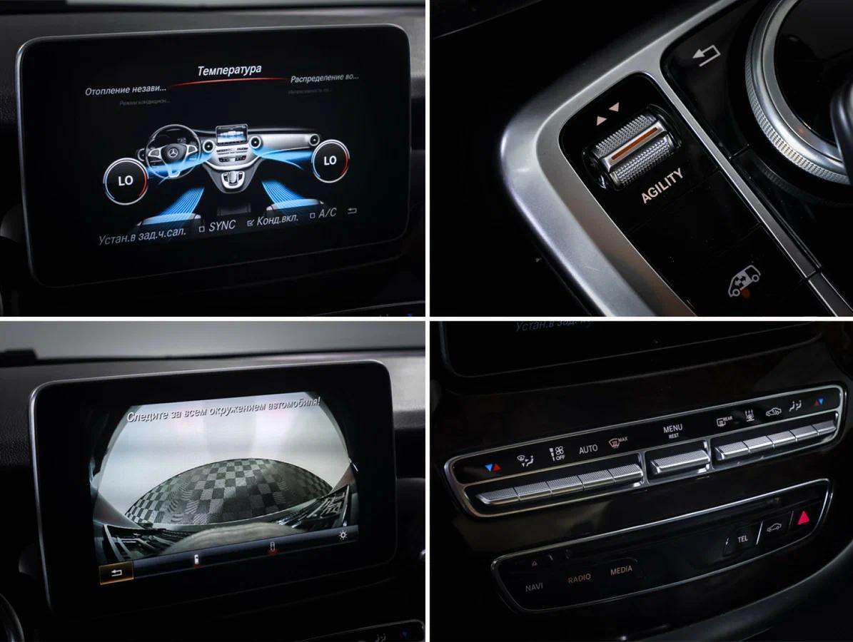 Mercedes-Benz V-Класс 2015, черный