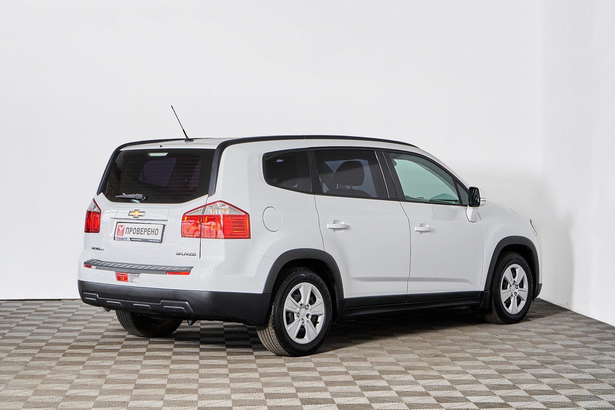 Chevrolet Orlando 2014, белый