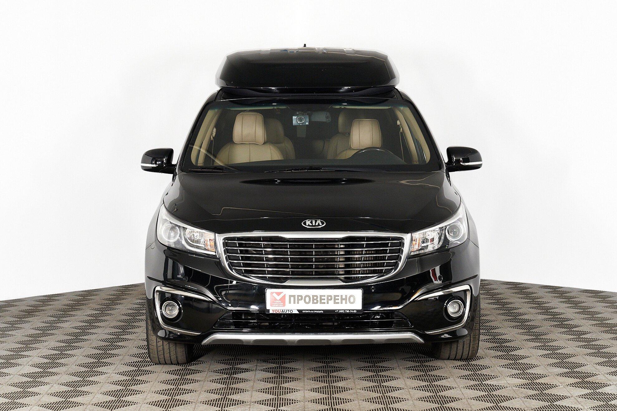 Kia Carnival 2016, черный