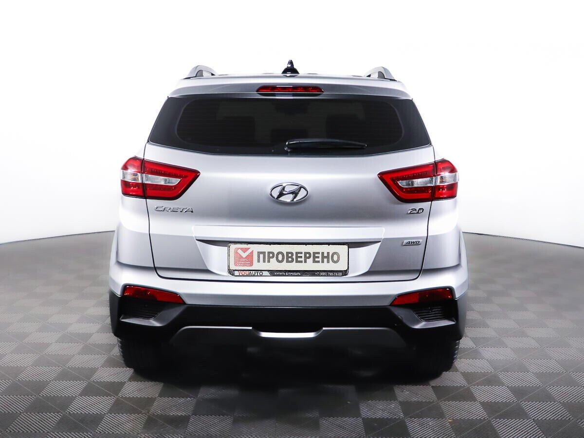 Hyundai Creta 2020, серебряный