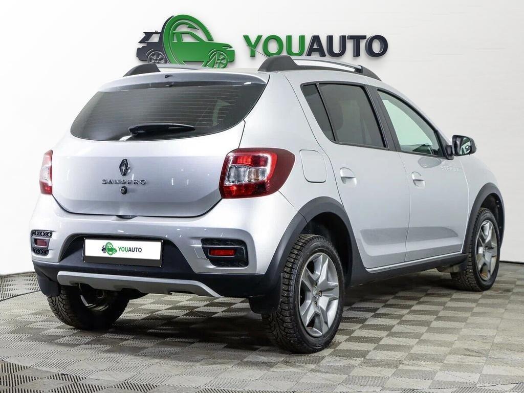 Renault Sandero 2020, серебряный