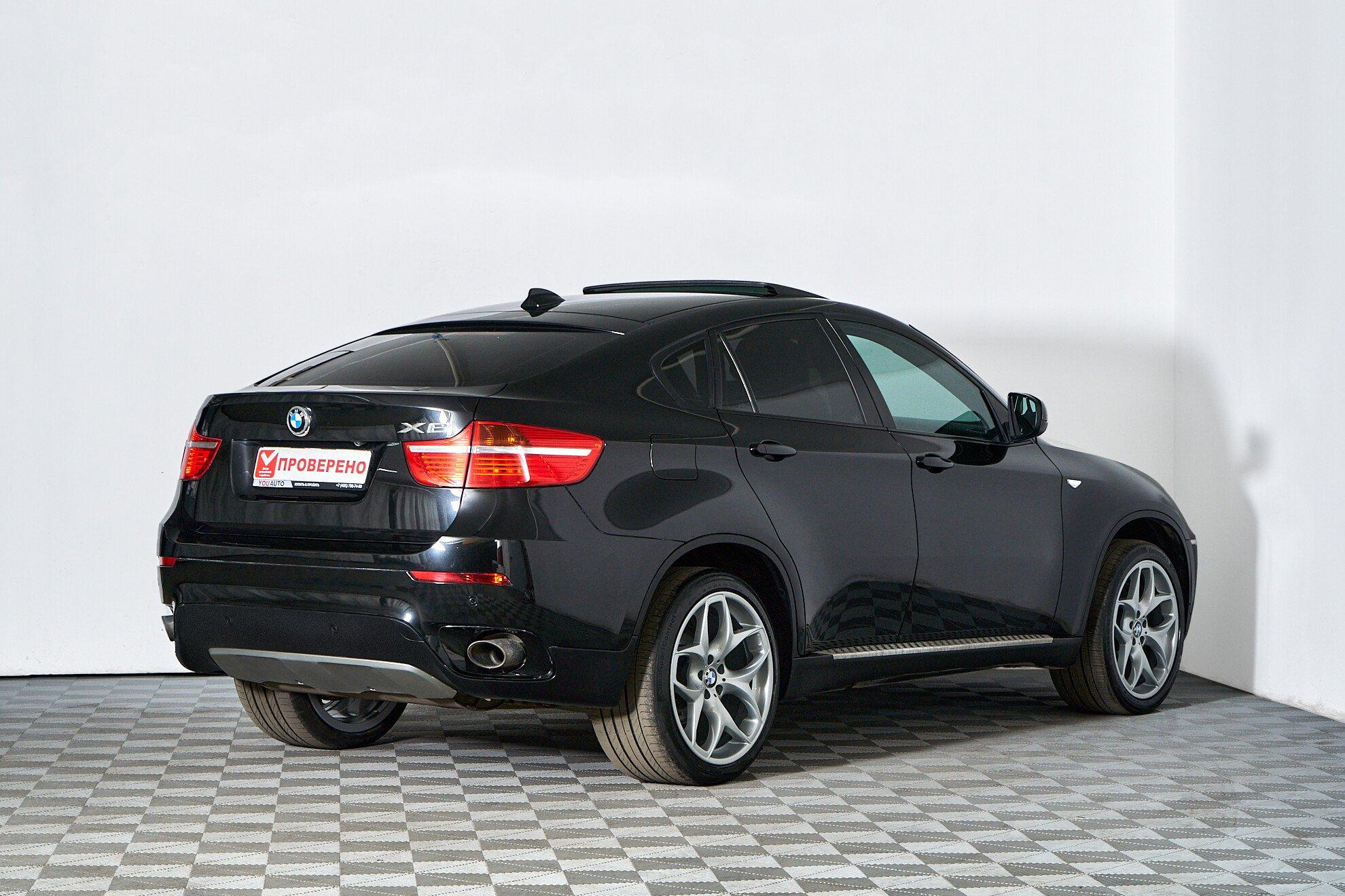 BMW X6 2010, черный