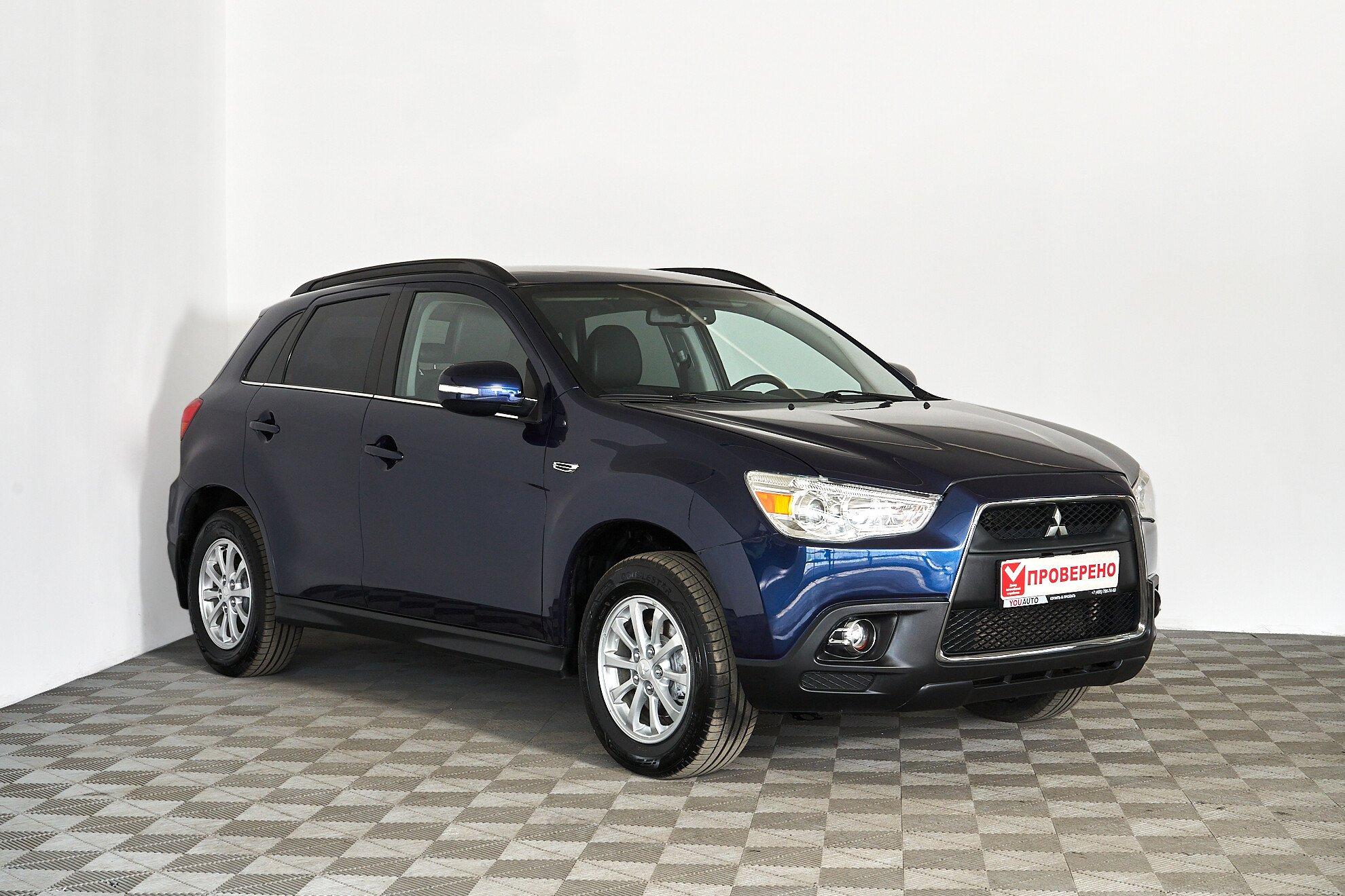 Mitsubishi ASX 2012, синий