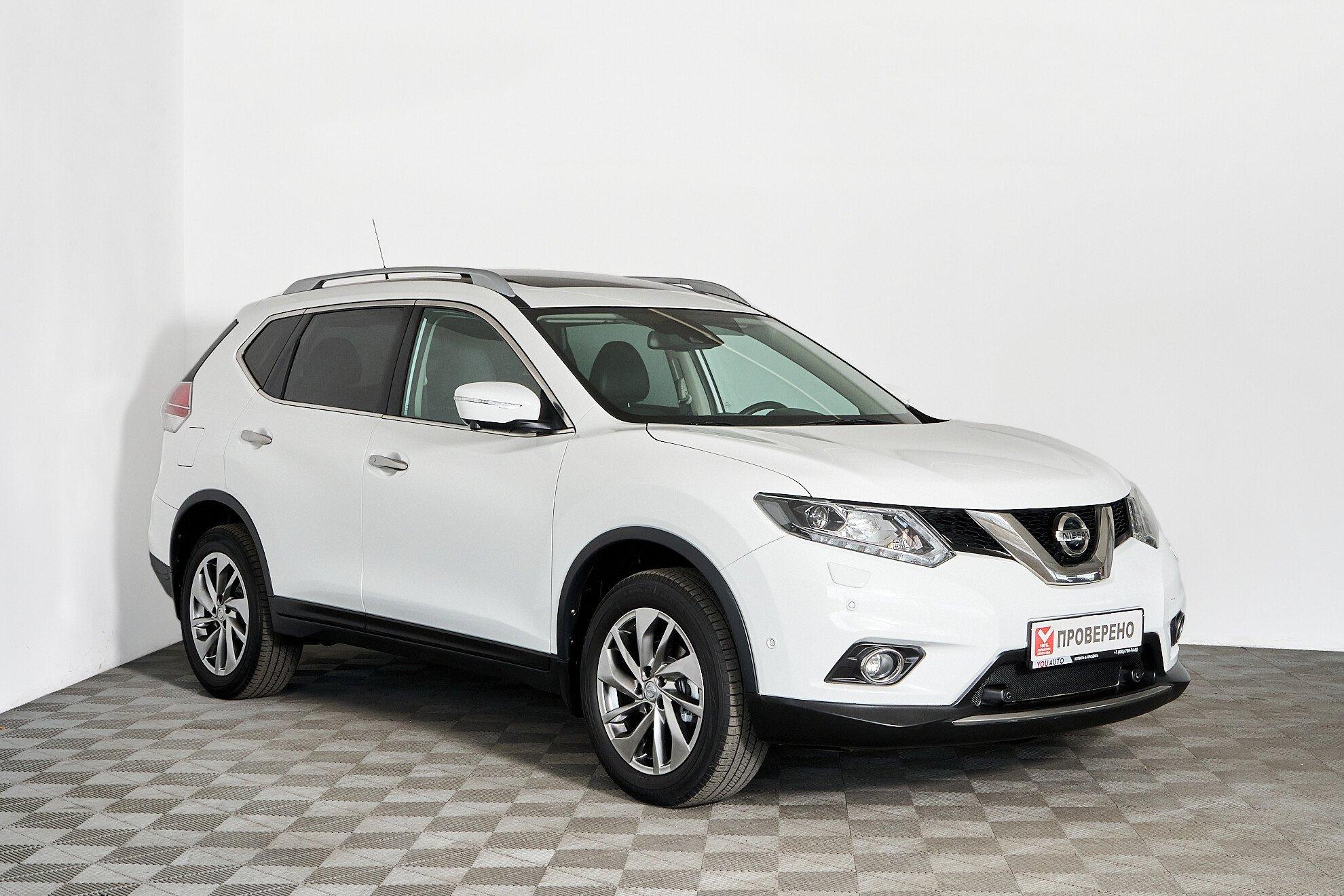Nissan X-Trail 2017, белый