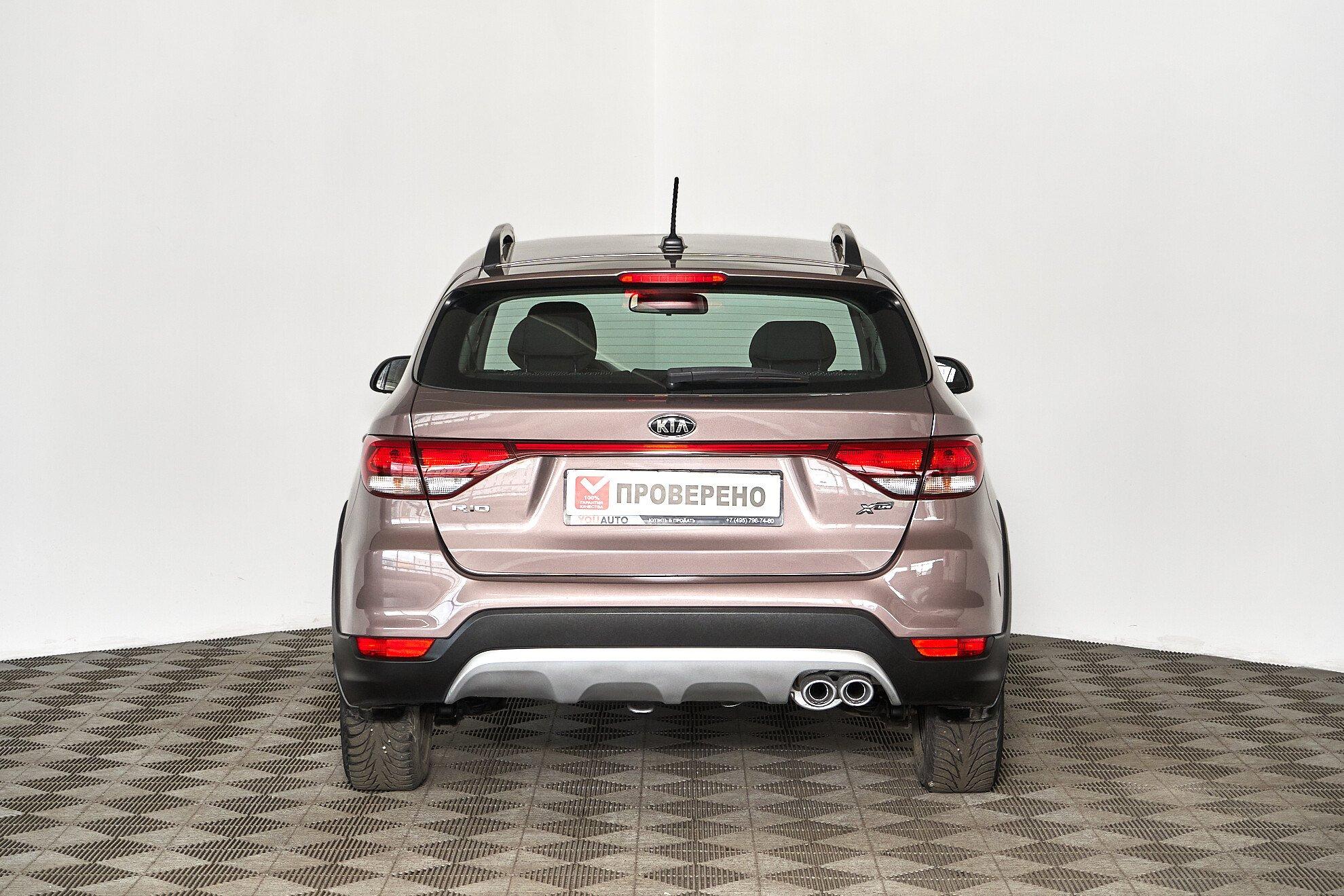 Kia Rio X-Line 2018, коричневый