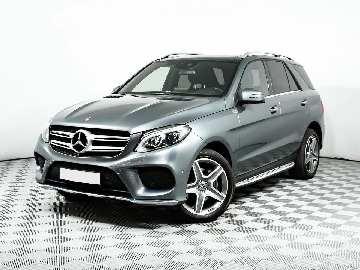 Mercedes-Benz GLE 2017, серый