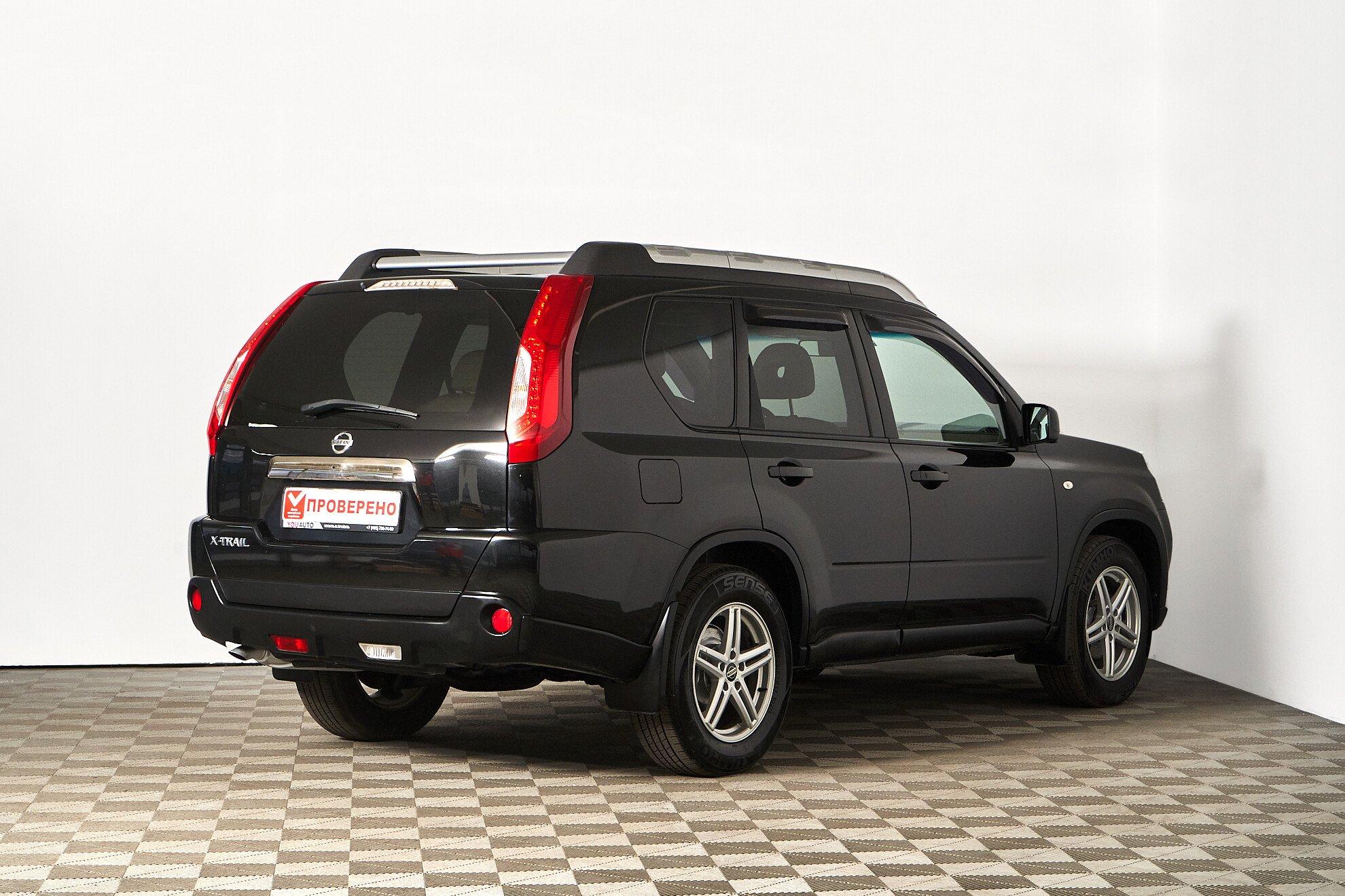 Nissan X-Trail 2013, черный