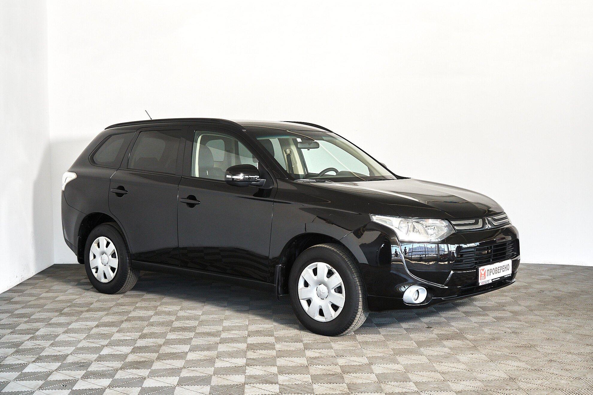 Mitsubishi Outlander 2012, черный