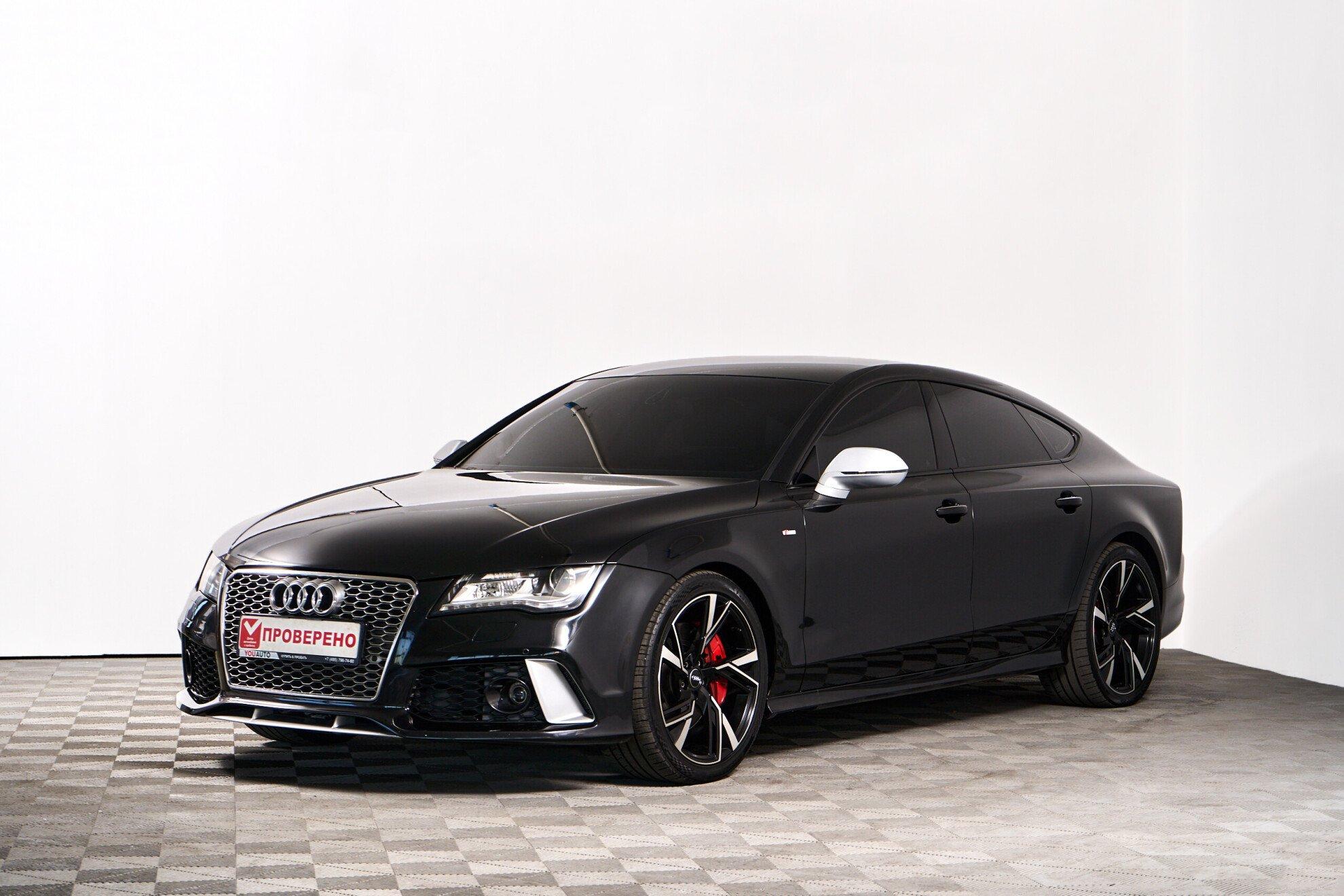 Audi A7 2013, черный