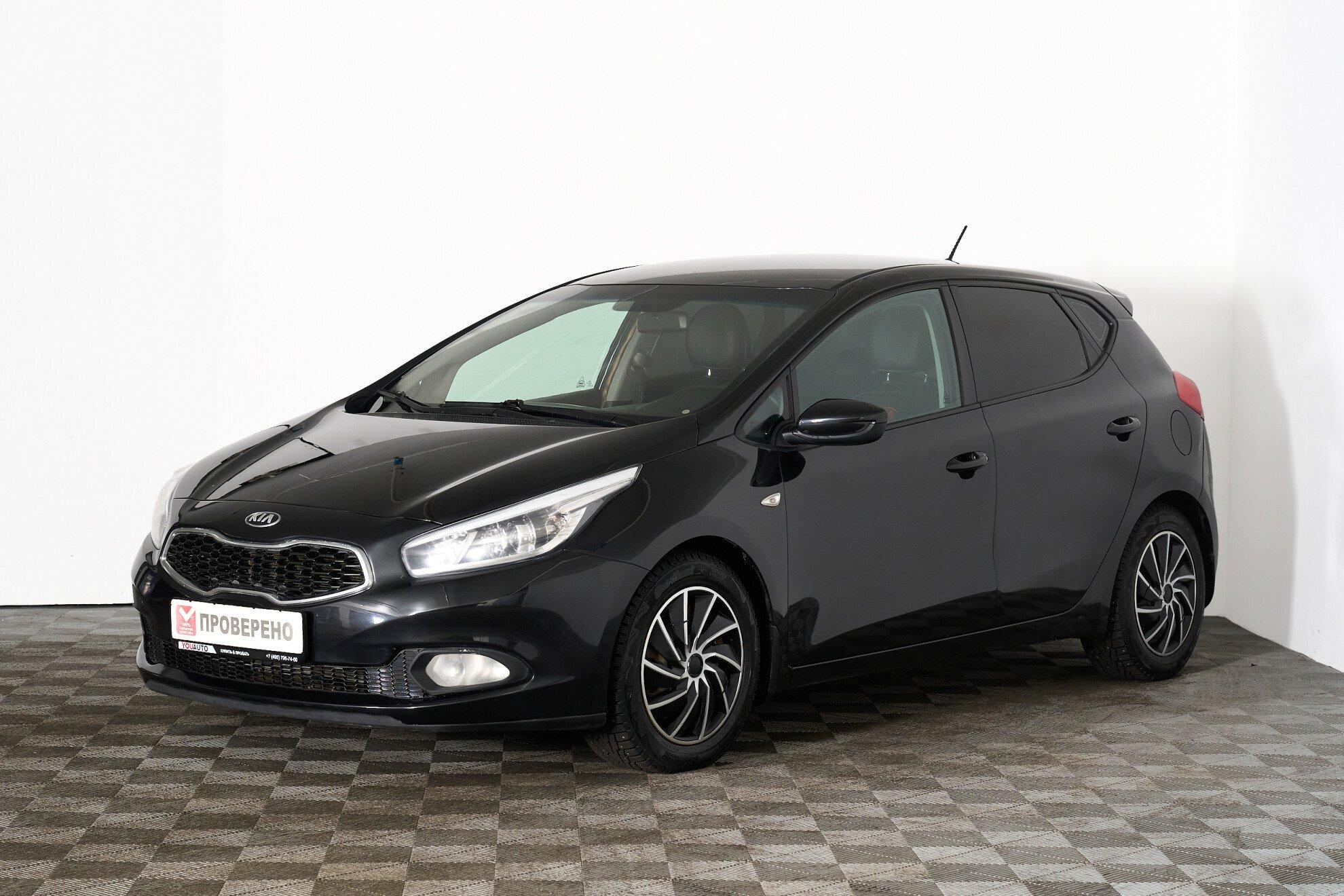 Kia Ceed 2012, черный