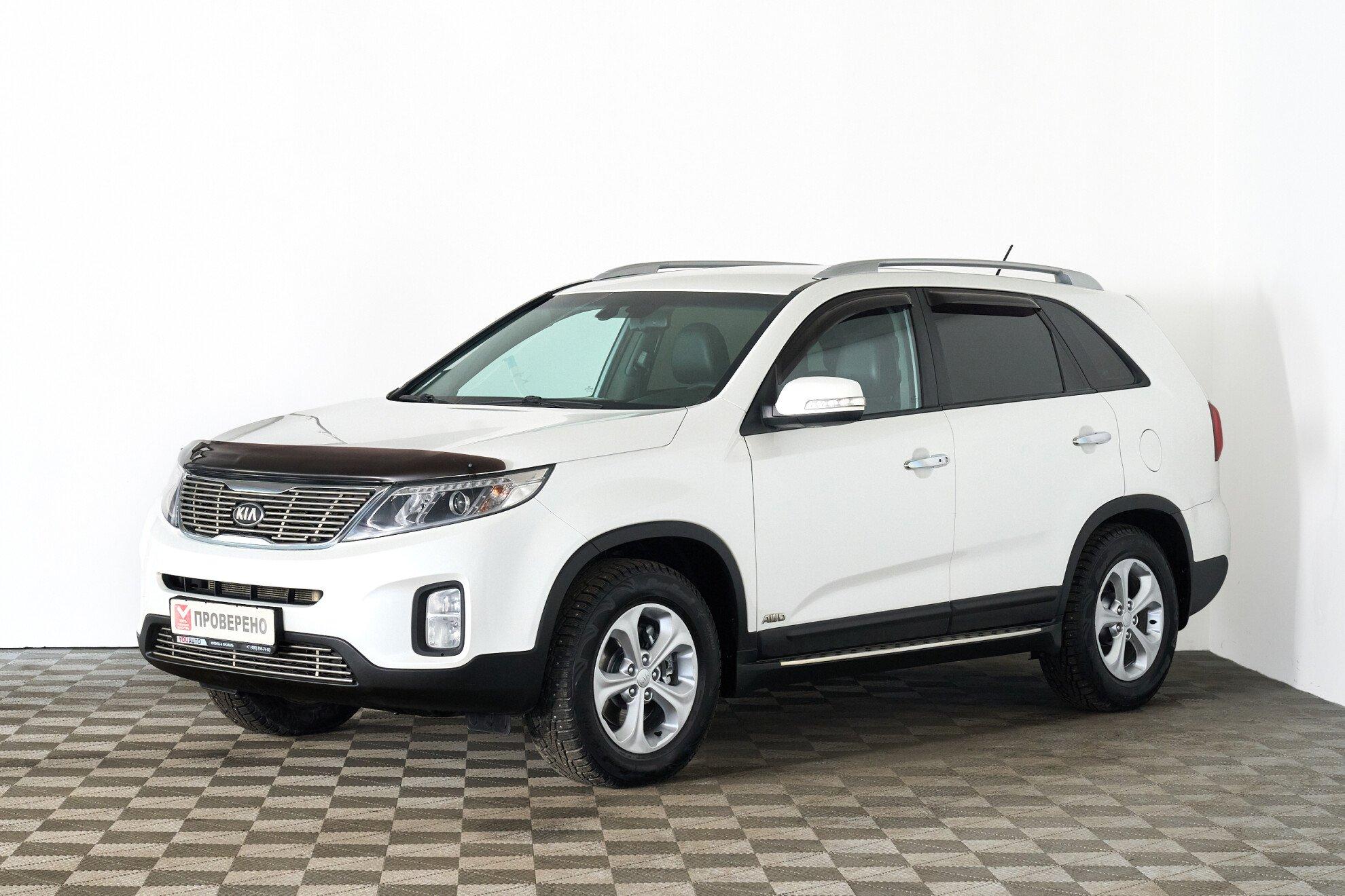 Kia Sorento 2014, белый