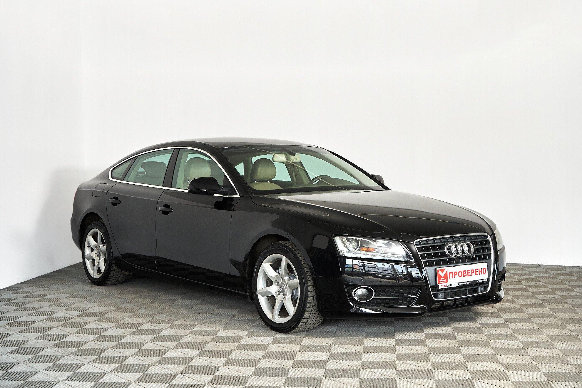 Audi A5 2011, черный