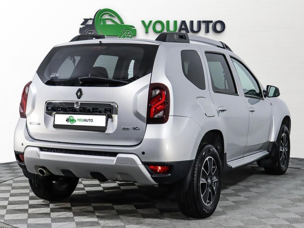 Renault Duster 2020, серебряный