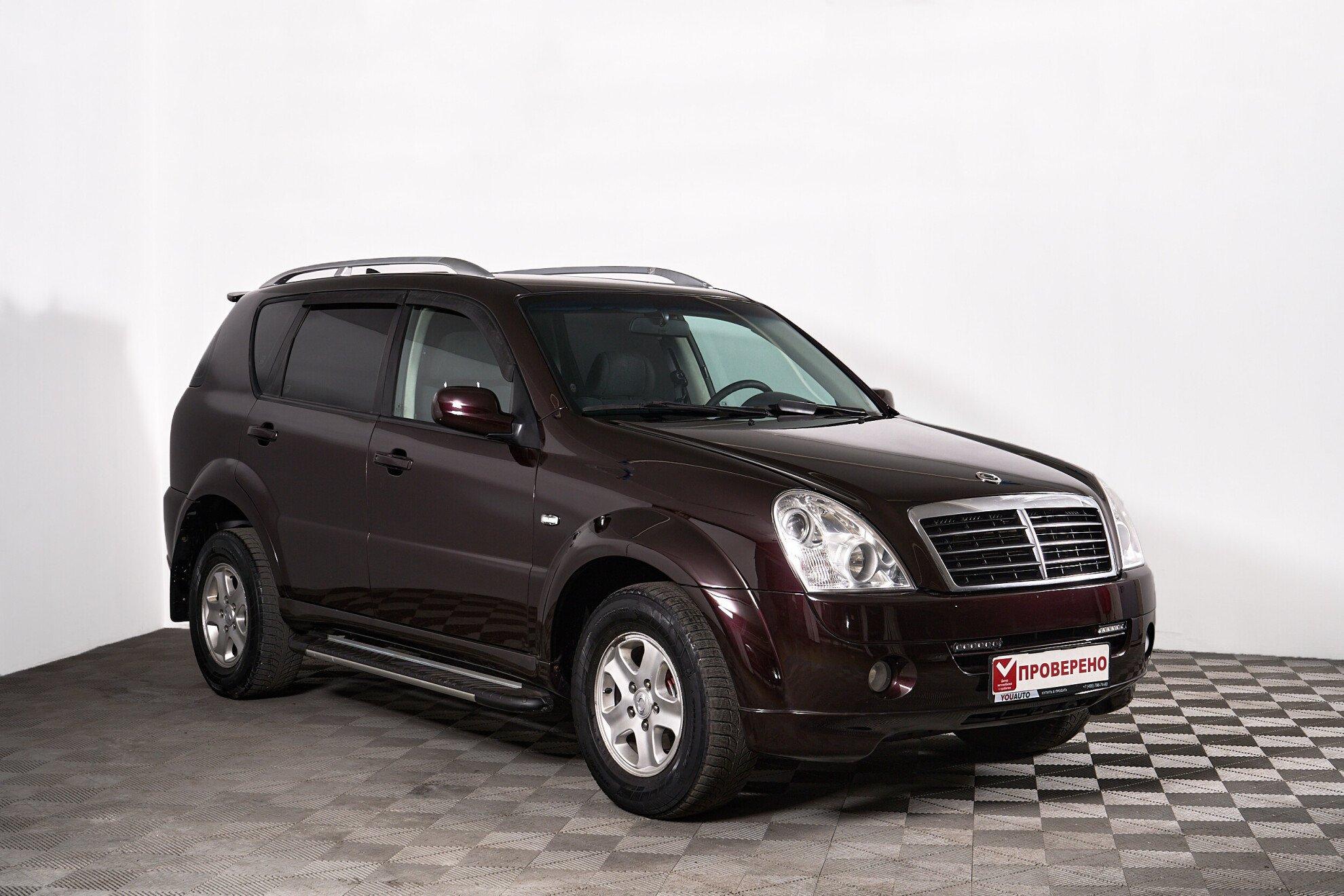 SsangYong Rexton 2011, пурпурный