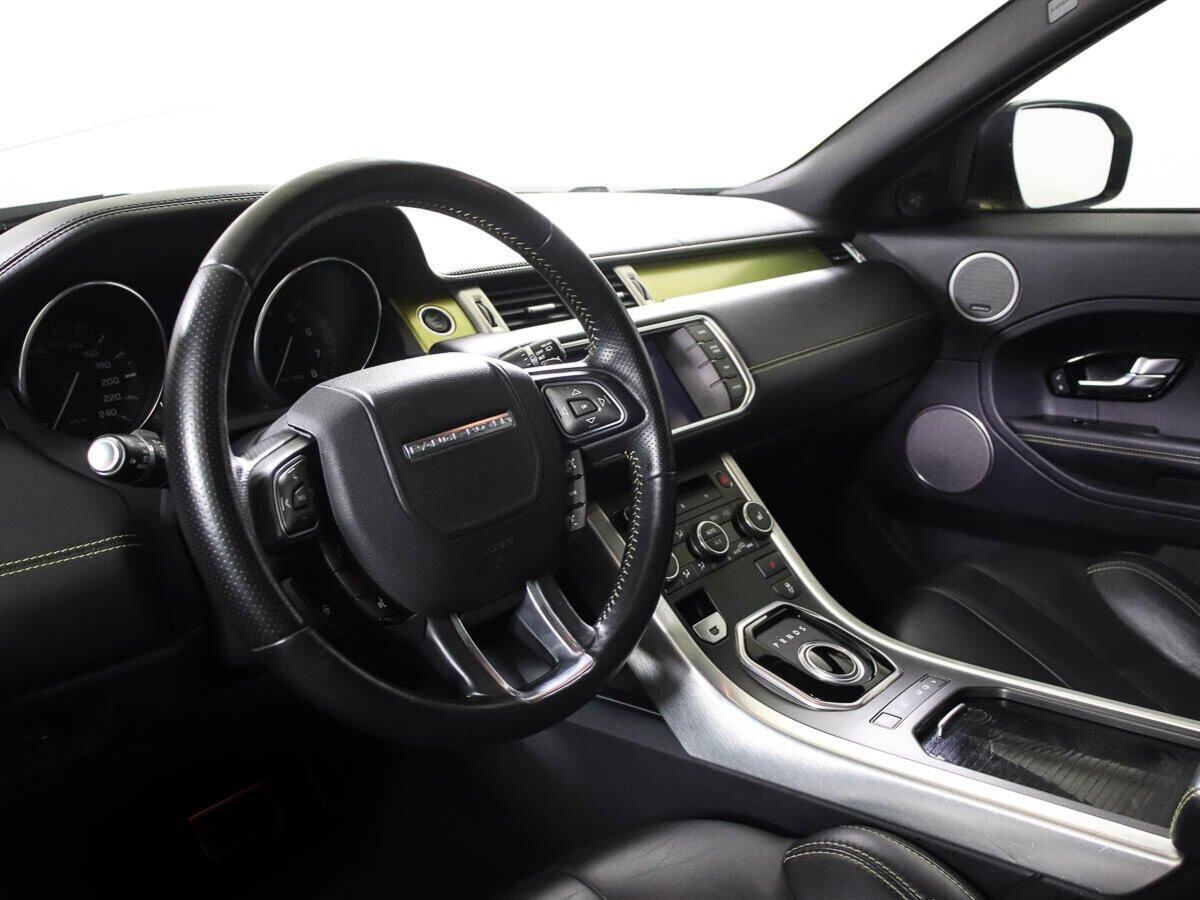 Land Rover Range Rover Evoque 2013, желтый
