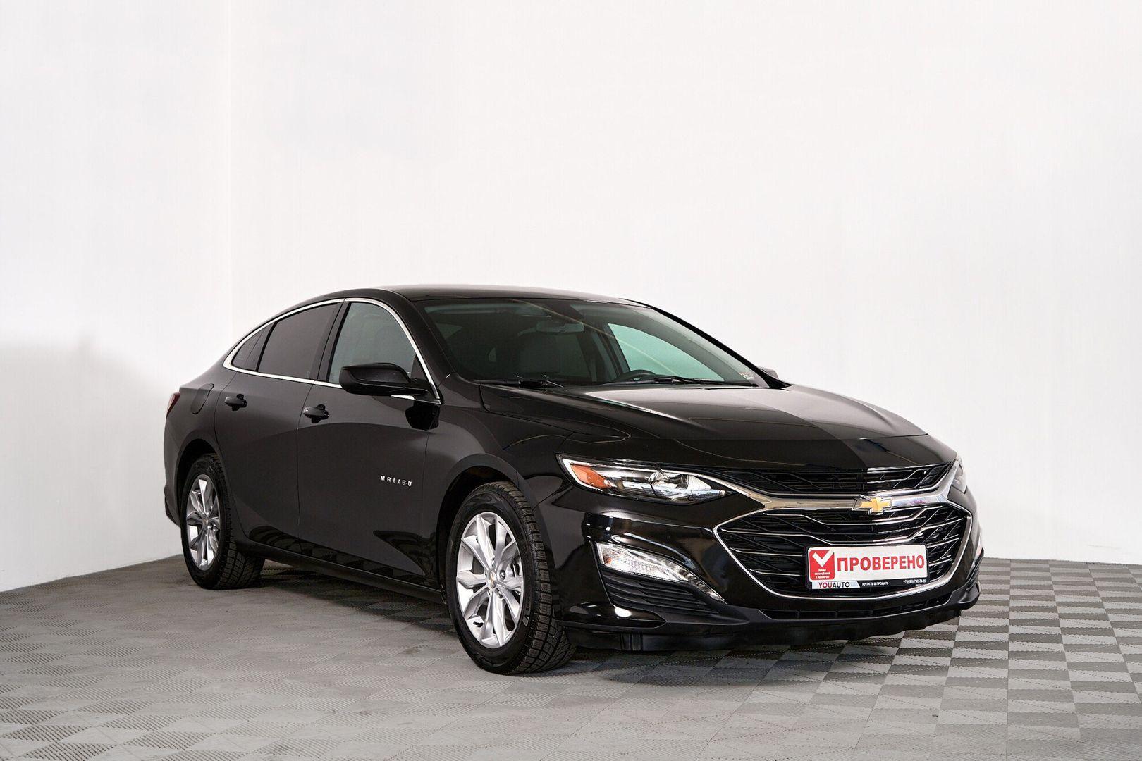 Chevrolet Malibu 2020, черный