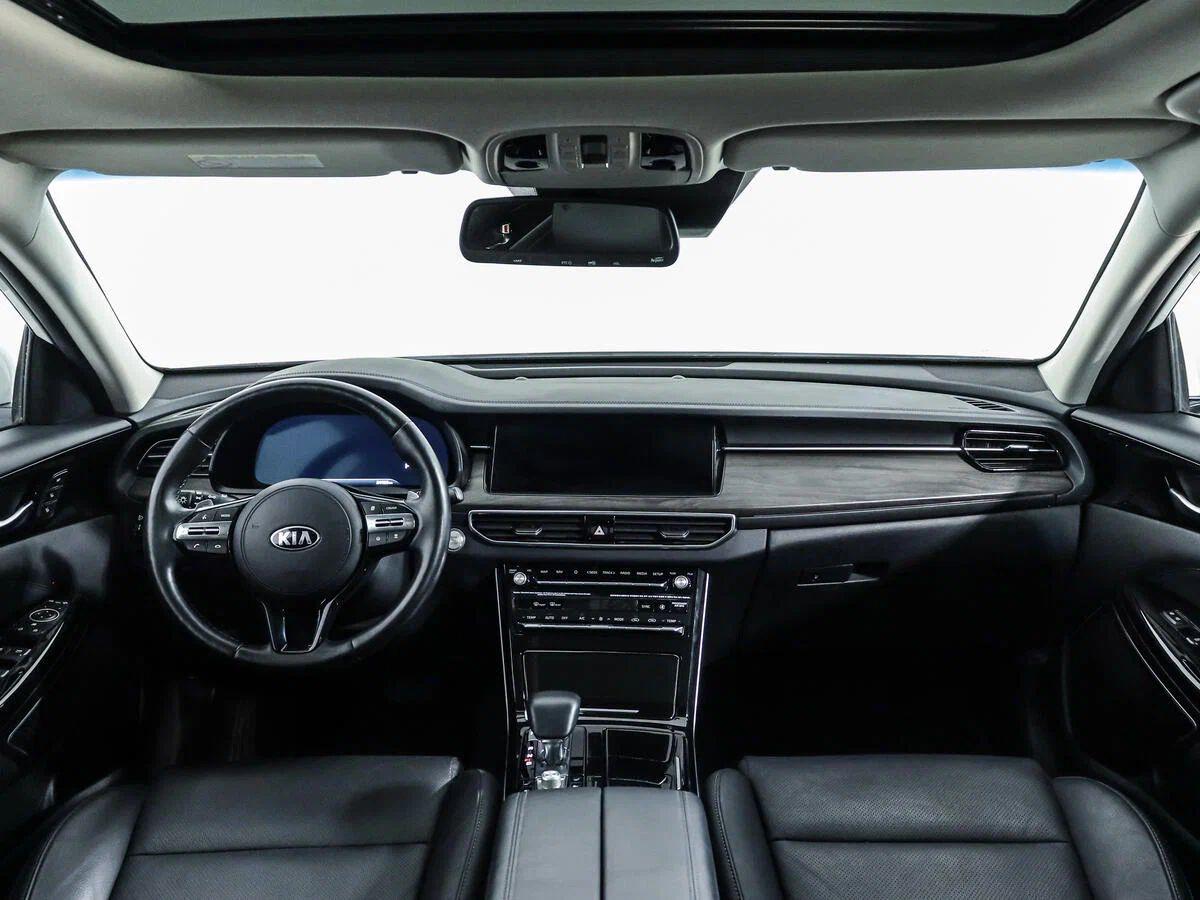 Kia K7 2019, белый