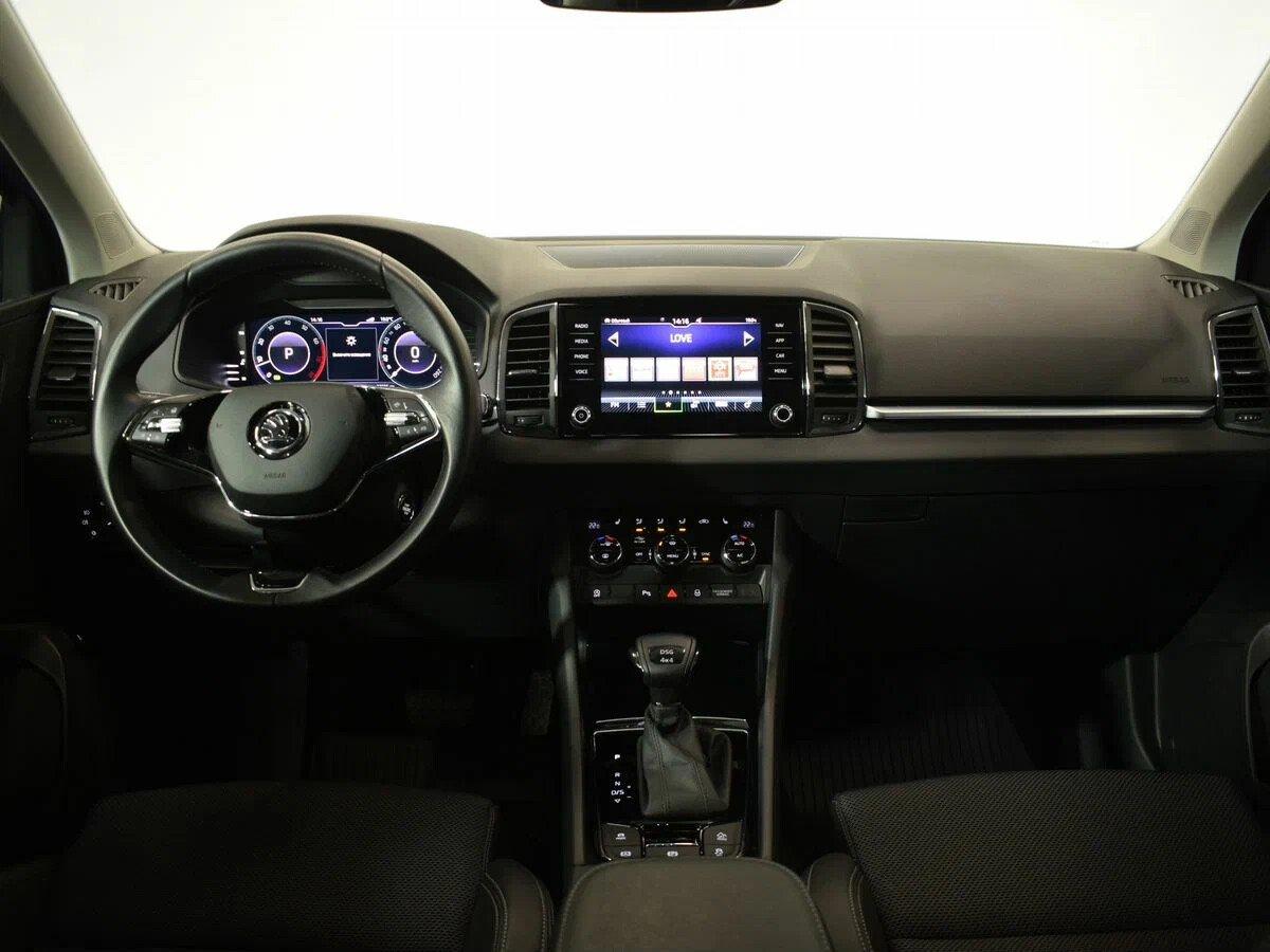 Skoda Karoq 2021, синий