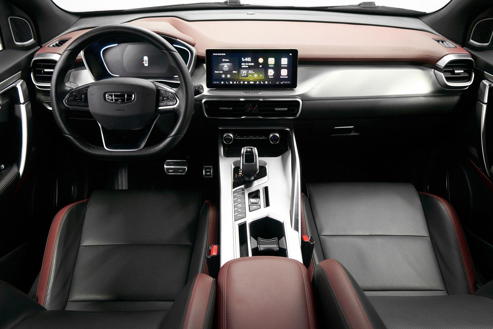 Geely Coolray 2024, черный