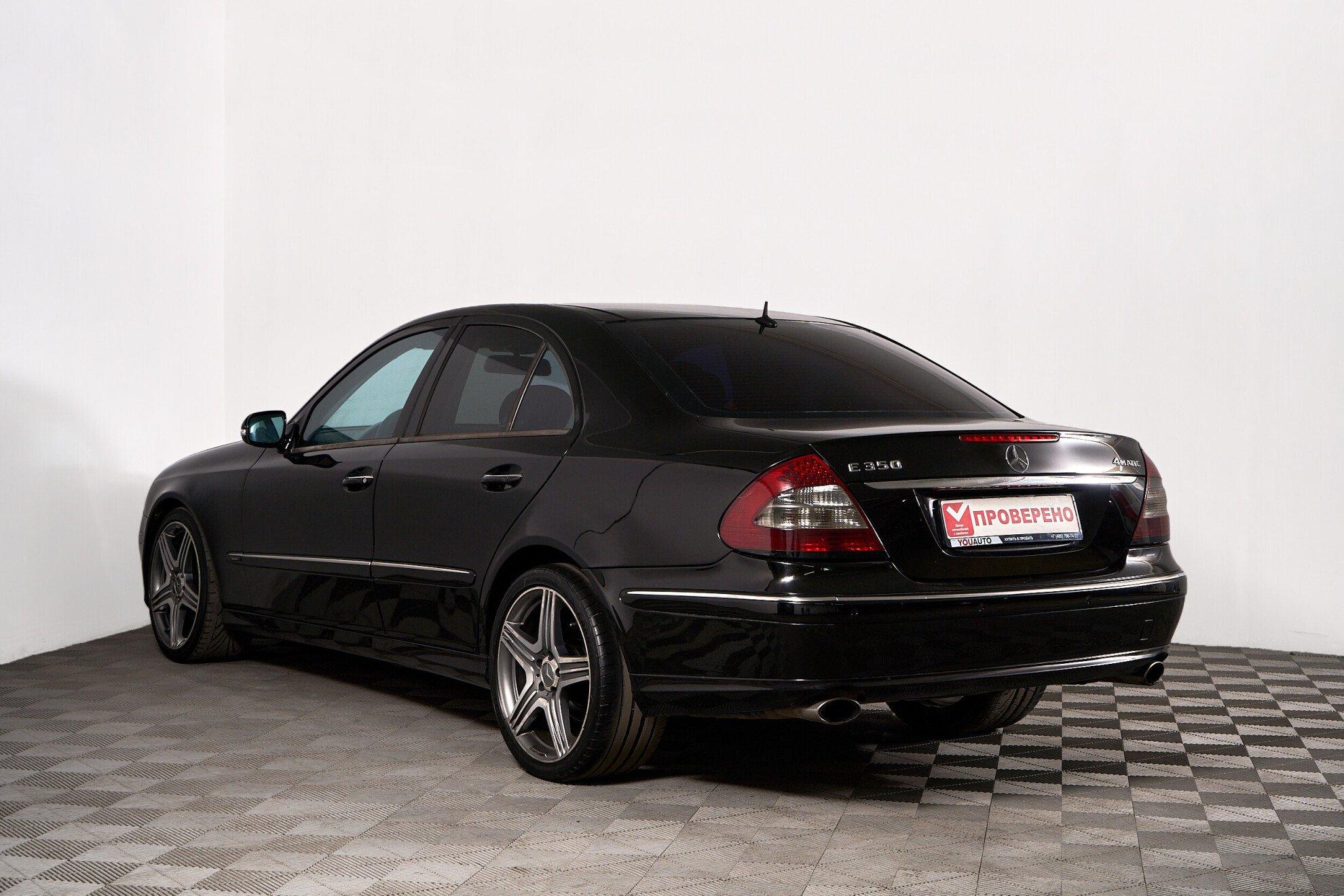 Mercedes-Benz E-Класс 2008, черный