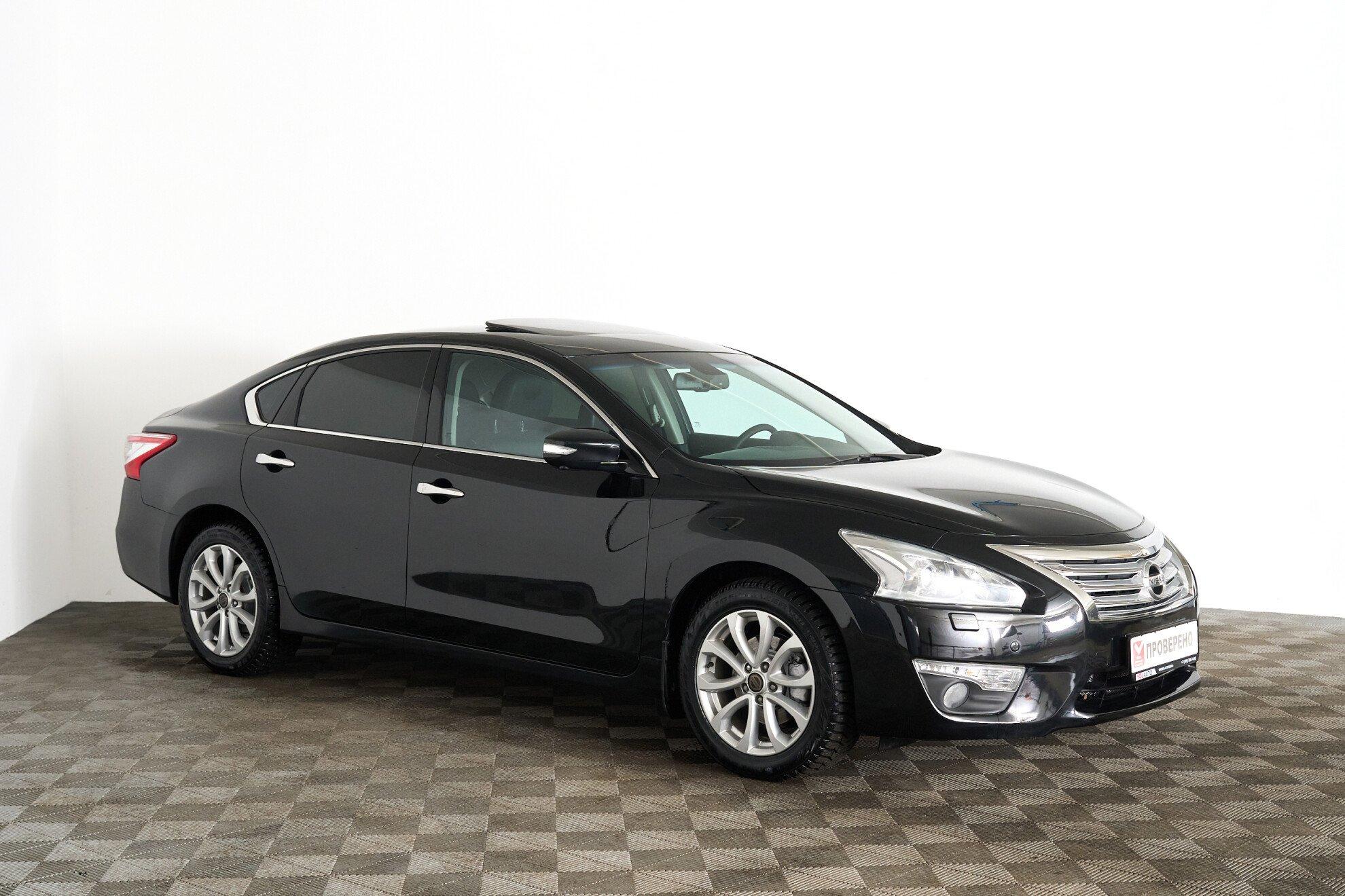 Nissan Teana 2014, черный
