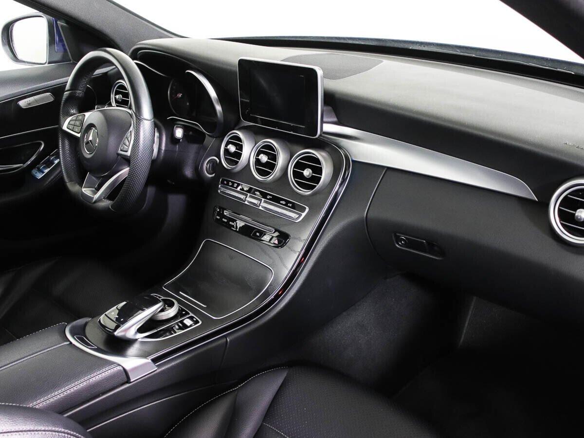 Mercedes-Benz C-Класс 2016, синий