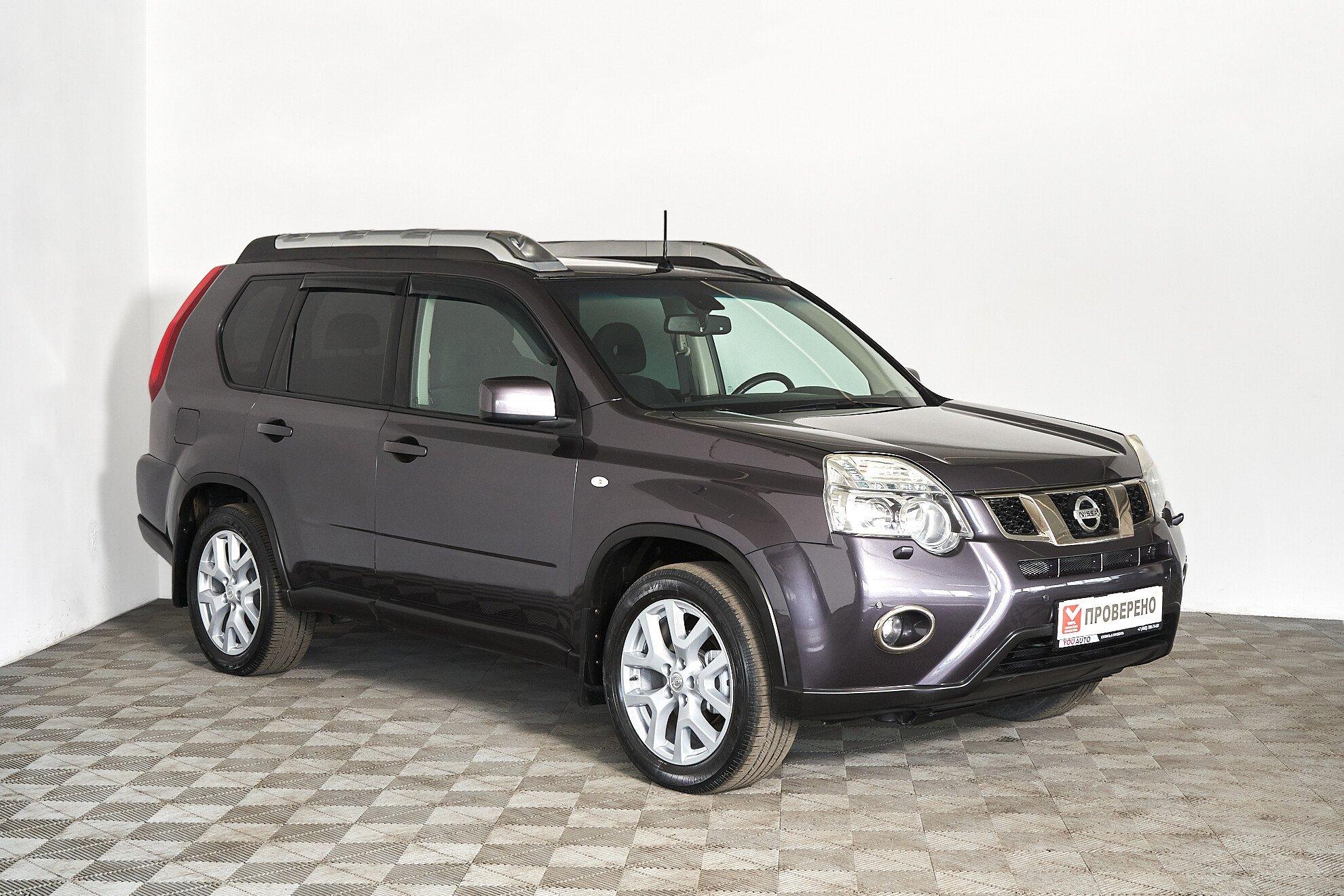 Nissan X-Trail 2011, фиолетовый
