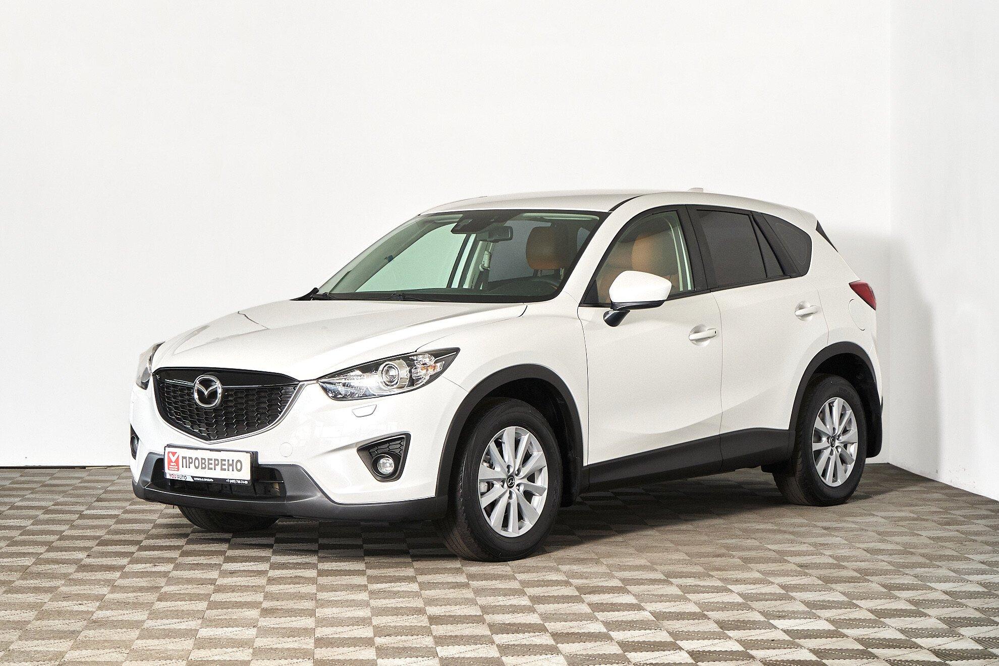 Mazda CX-5 2013, белый