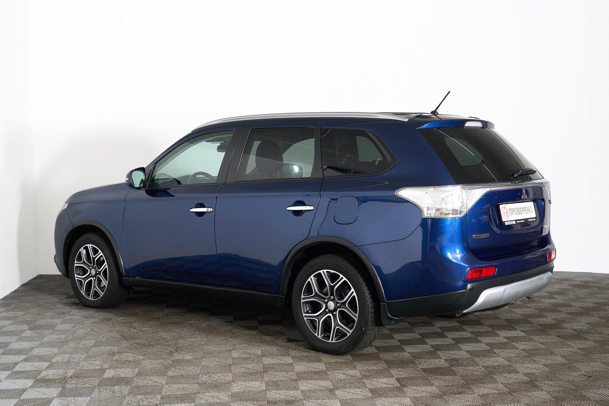 Mitsubishi Outlander 2014, синий