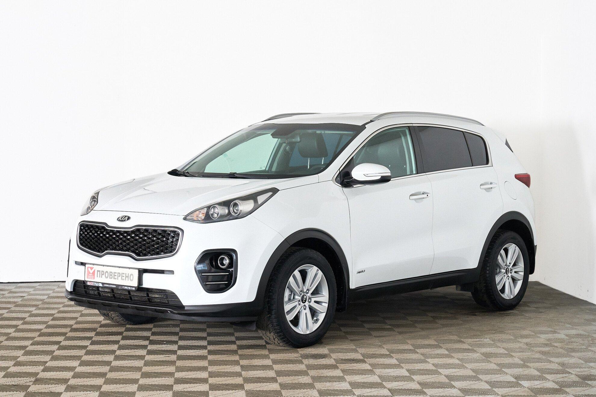 Kia Sportage 2018, белый