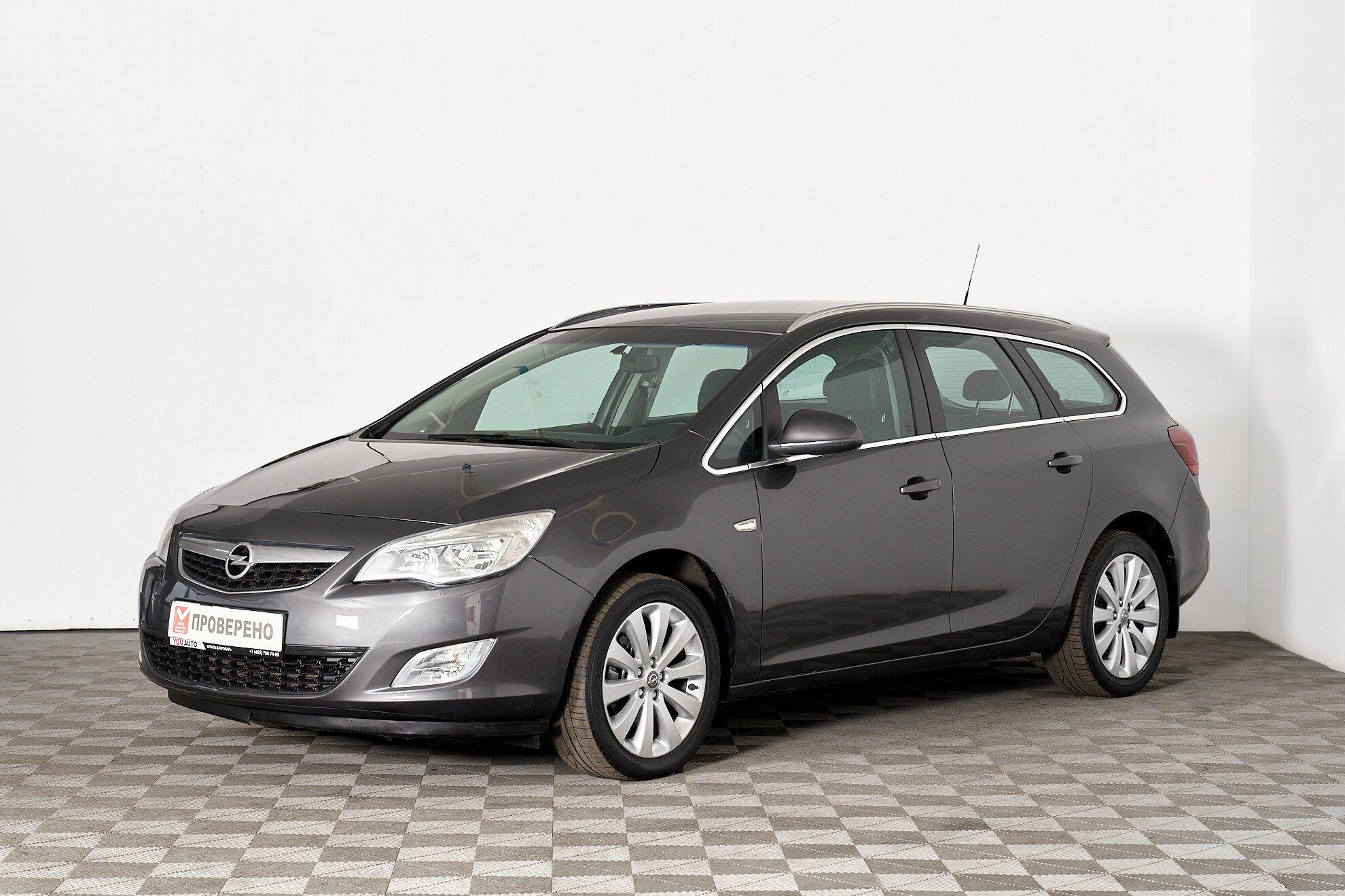 Opel Astra 2011, серый