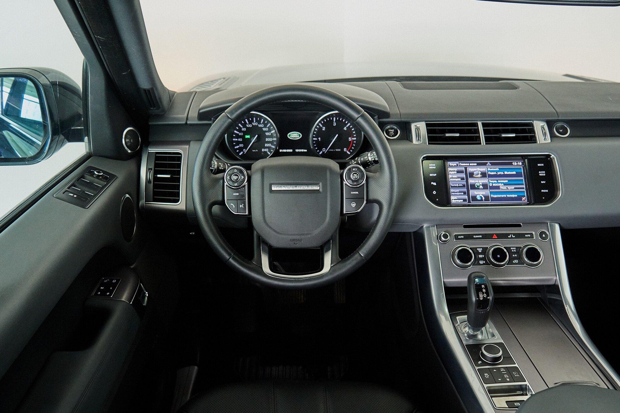 Land Rover Range Rover Sport 2013, черный