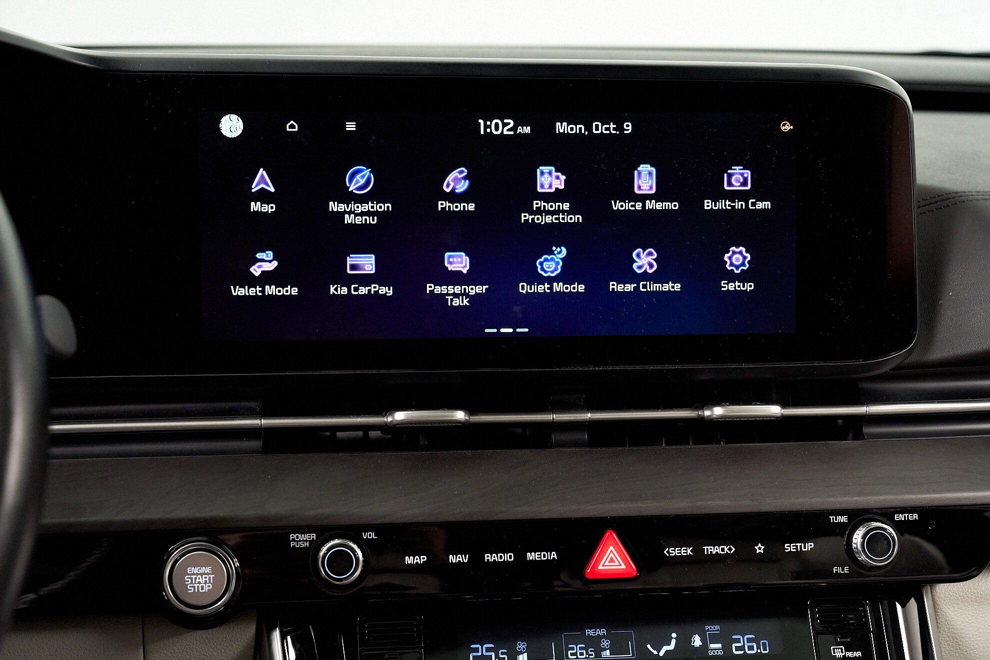 Kia Carnival 2022, черный