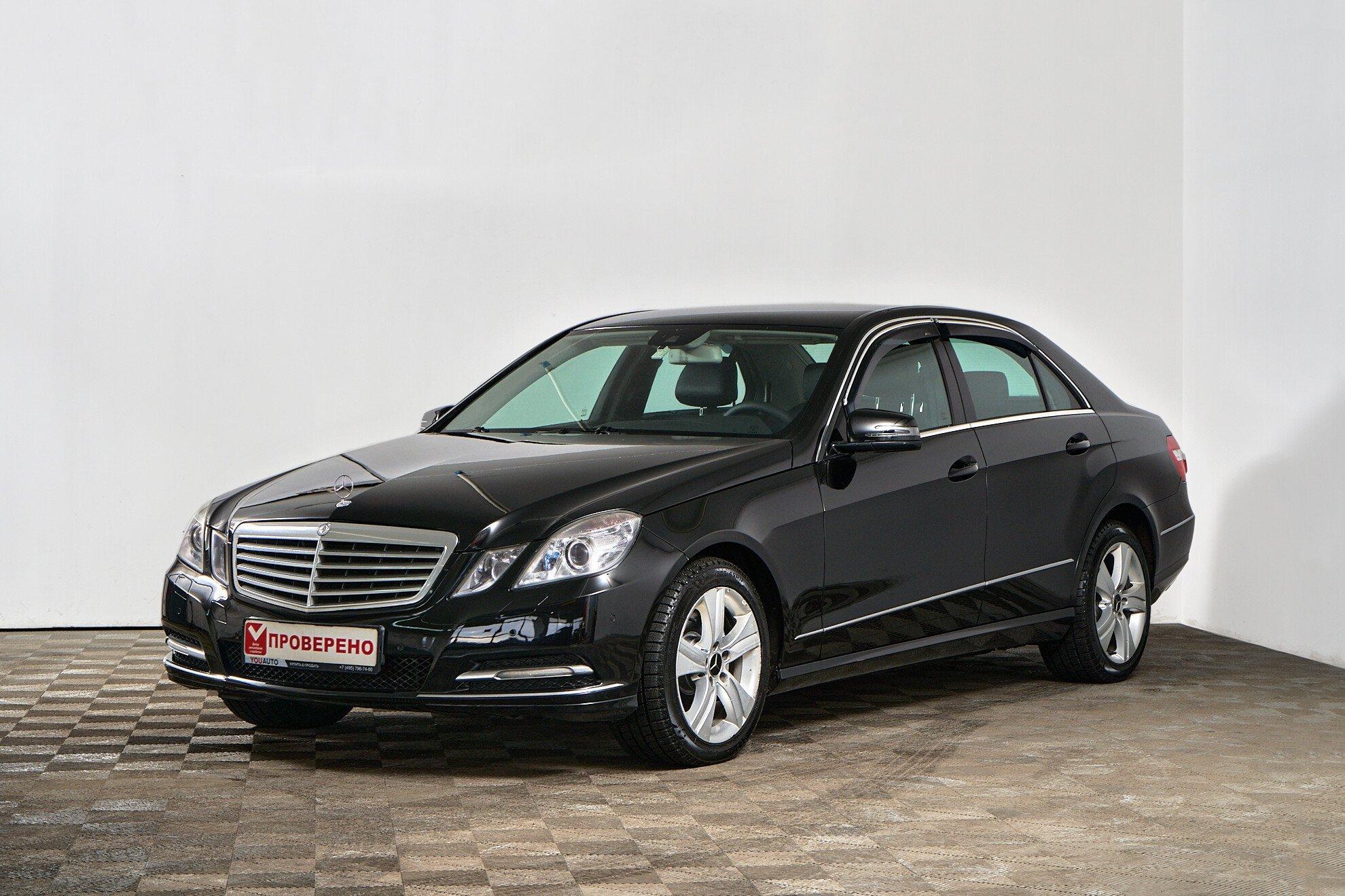 Mercedes-Benz E-Класс 2011, черный