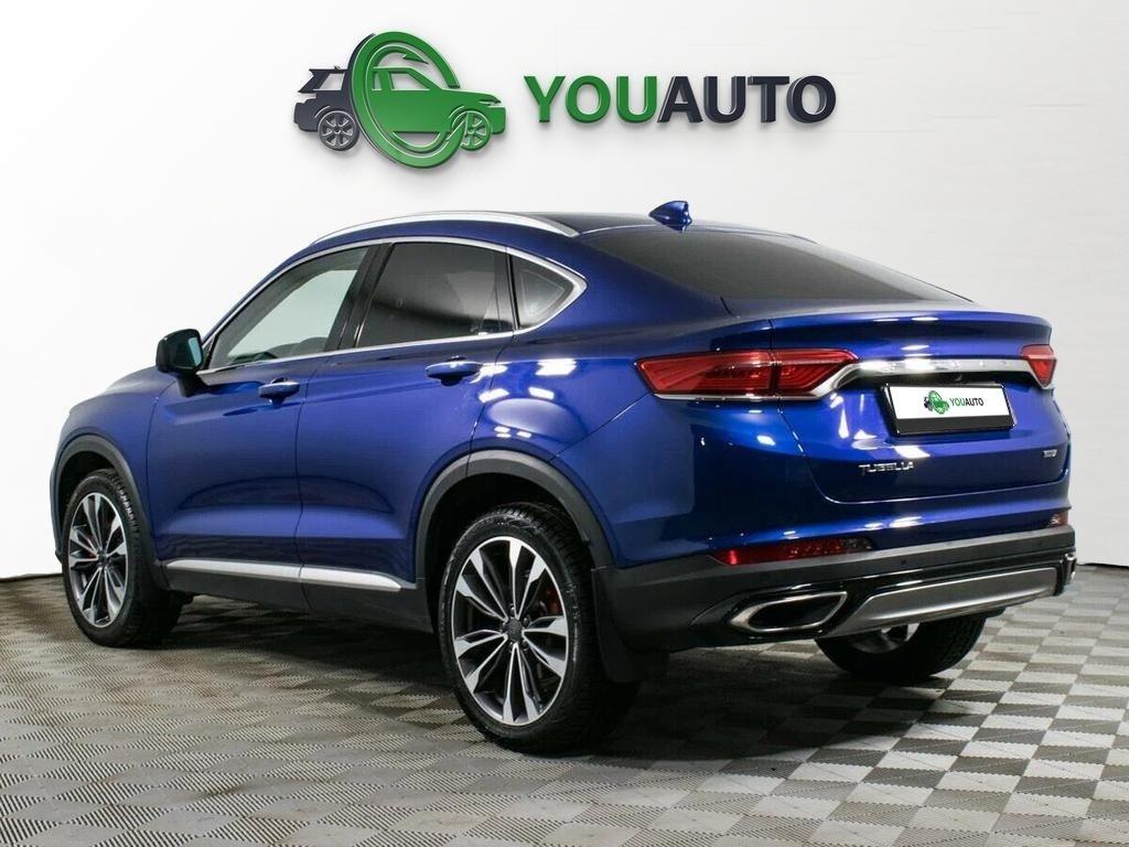 Geely Tugella 2021, синий