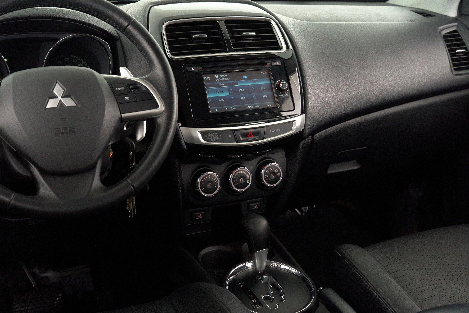 Mitsubishi ASX 2014, черный