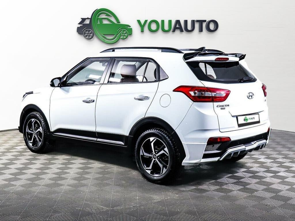 Hyundai Creta 2020, белый