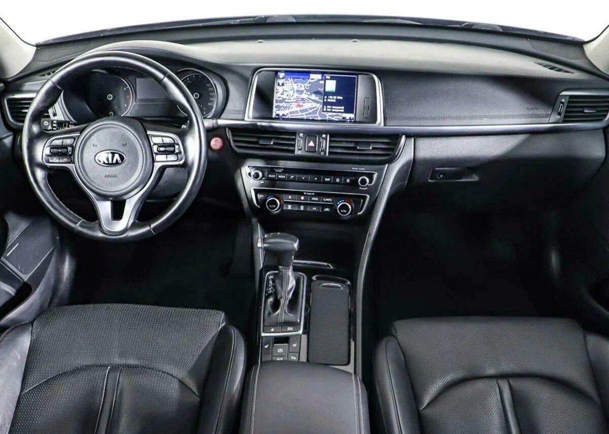Kia Optima 2016, серый