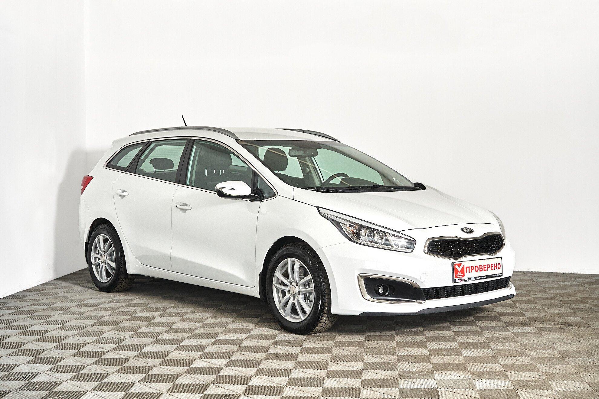 Kia Ceed 2016, белый